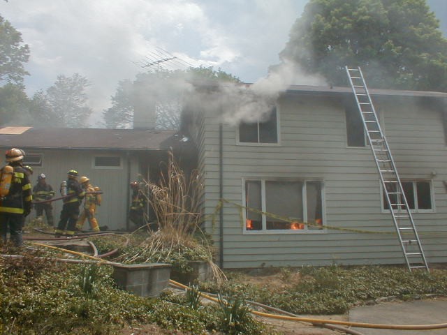 Live Burn Drill, Bedford NY.