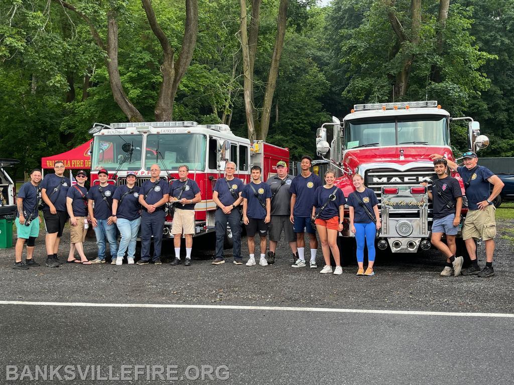 Kensico Dam Fireworks Detail Banksville Fire Department